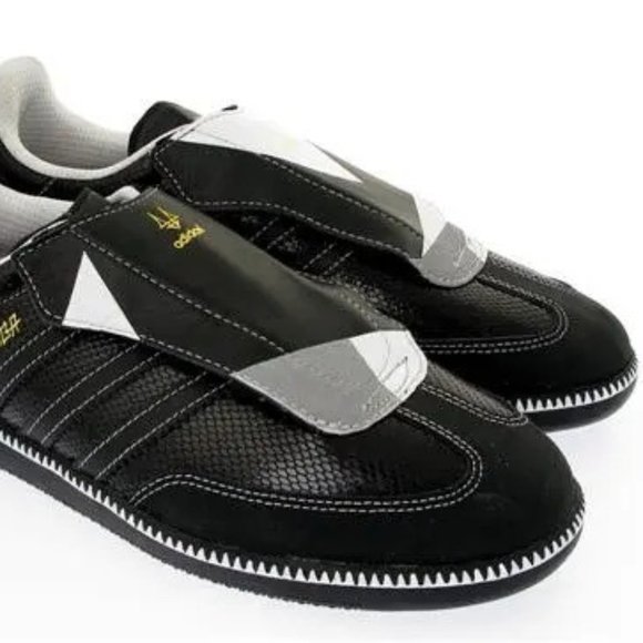 RARE Adidas Samba x Madsaki Japan 2009 Leather Snakeskin Sneakers Size 10 - Picture 3 of 10